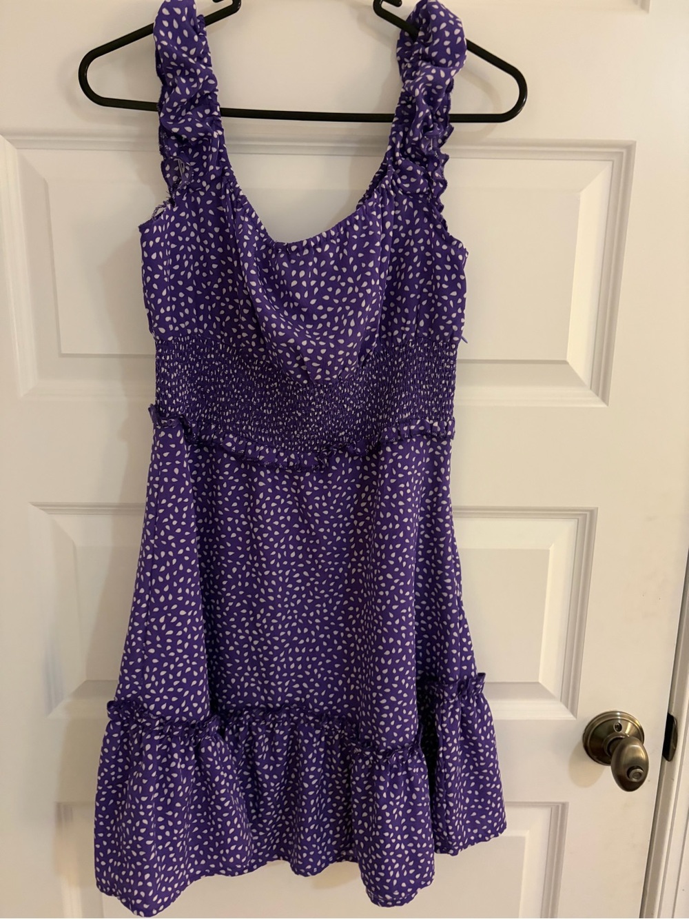 Purple Ruffle Sundress - Brand